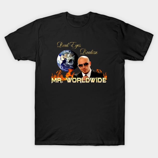 Real eyes Mr rapper T-Shirt by  ABHDArts